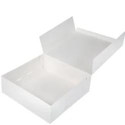 BrandNewCake Taartdoos 30x30x10cm. Wit 50st