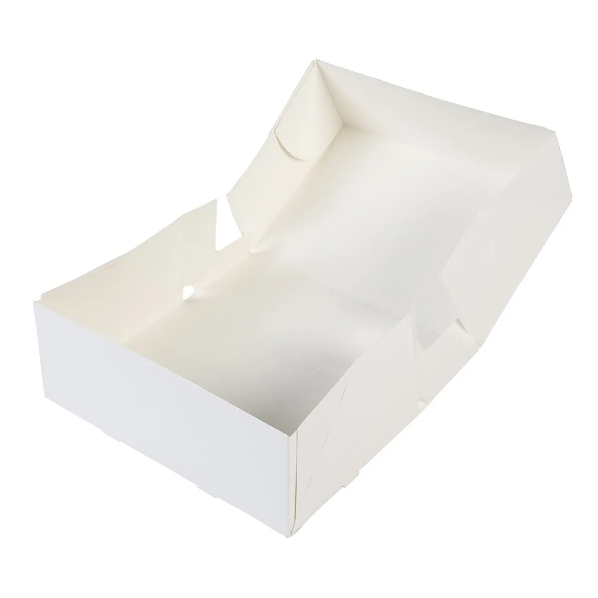 BrandNewCake Taartdoos 21x14x8cm. Wit 50st New