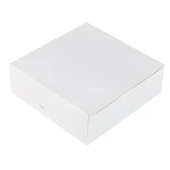 BrandNewCake Taartdoos 15x15x5cm. Wit 50st Best