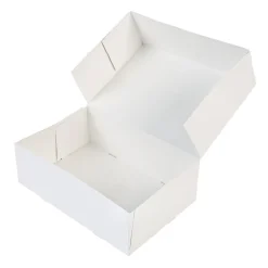 BrandNewCake Taartdoos 24x16x8cm. Wit 50st