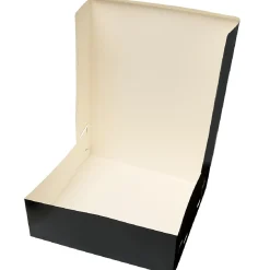 BrandNewCake Taartdoos 30x30x10cm. Zwart 3st Hot