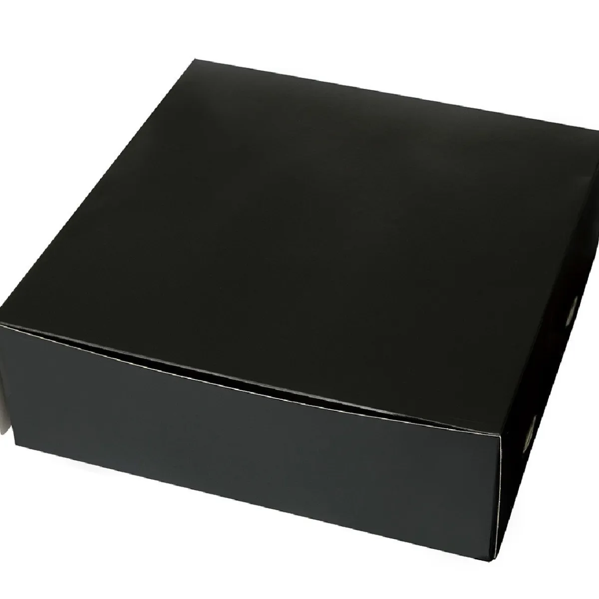 BrandNewCake Taartdoos 30x30x10cm. Zwart 50st Sale