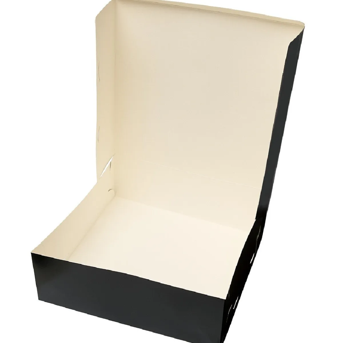 BrandNewCake Taartdoos 30x30x10cm. Zwart 50st Sale