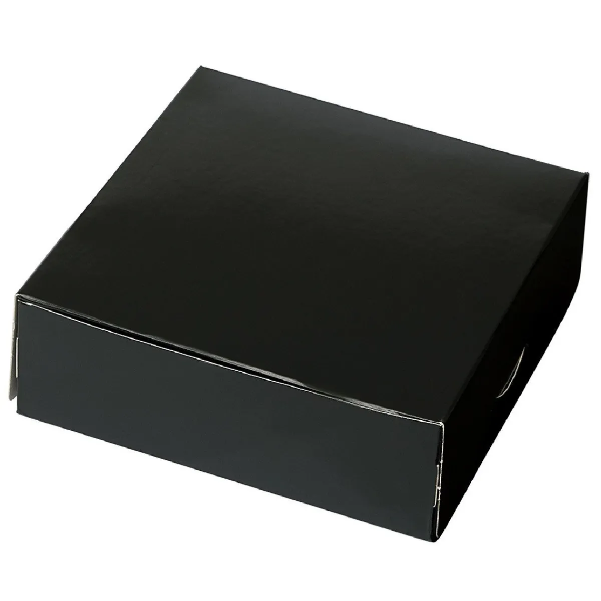 BrandNewCake Taartdoos 15x15x5cm. Zwart 3st Hot