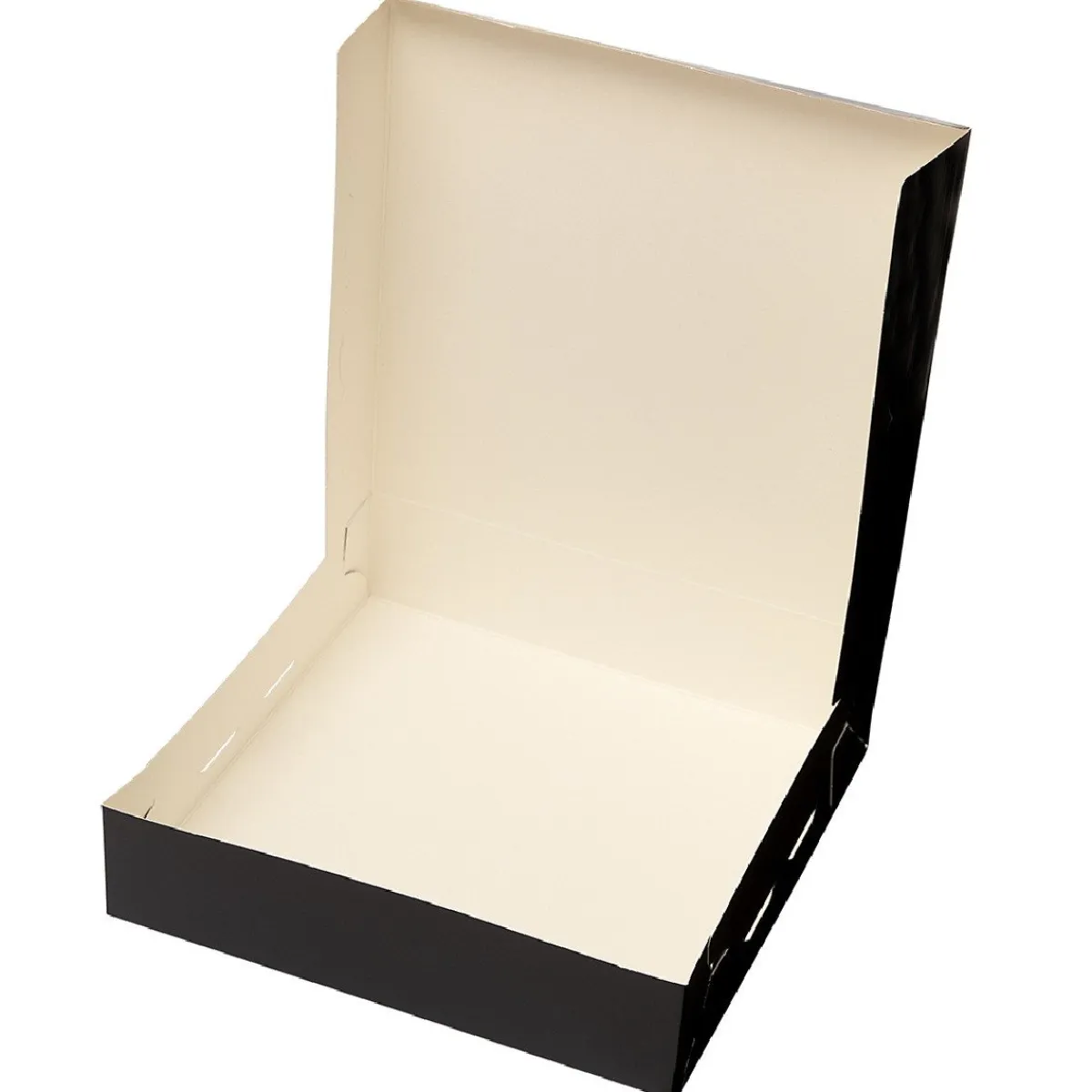 BrandNewCake Taartdoos 19x19x8cm. Zwart 3st Clearance