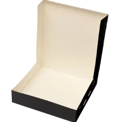 BrandNewCake Taartdoos 19x19x8cm. Zwart 50st Hot