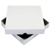 Overig Taartdoos Zwanenhals Laag Model 25x25x4,5cm. Wit 100st Best