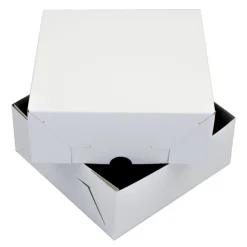 Overig Taartdoos Zwanenhals 20x20x9cm. Wit 10st Sale