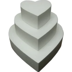 Taart Dummy Hart 5cm -Ø15cm- Outlet