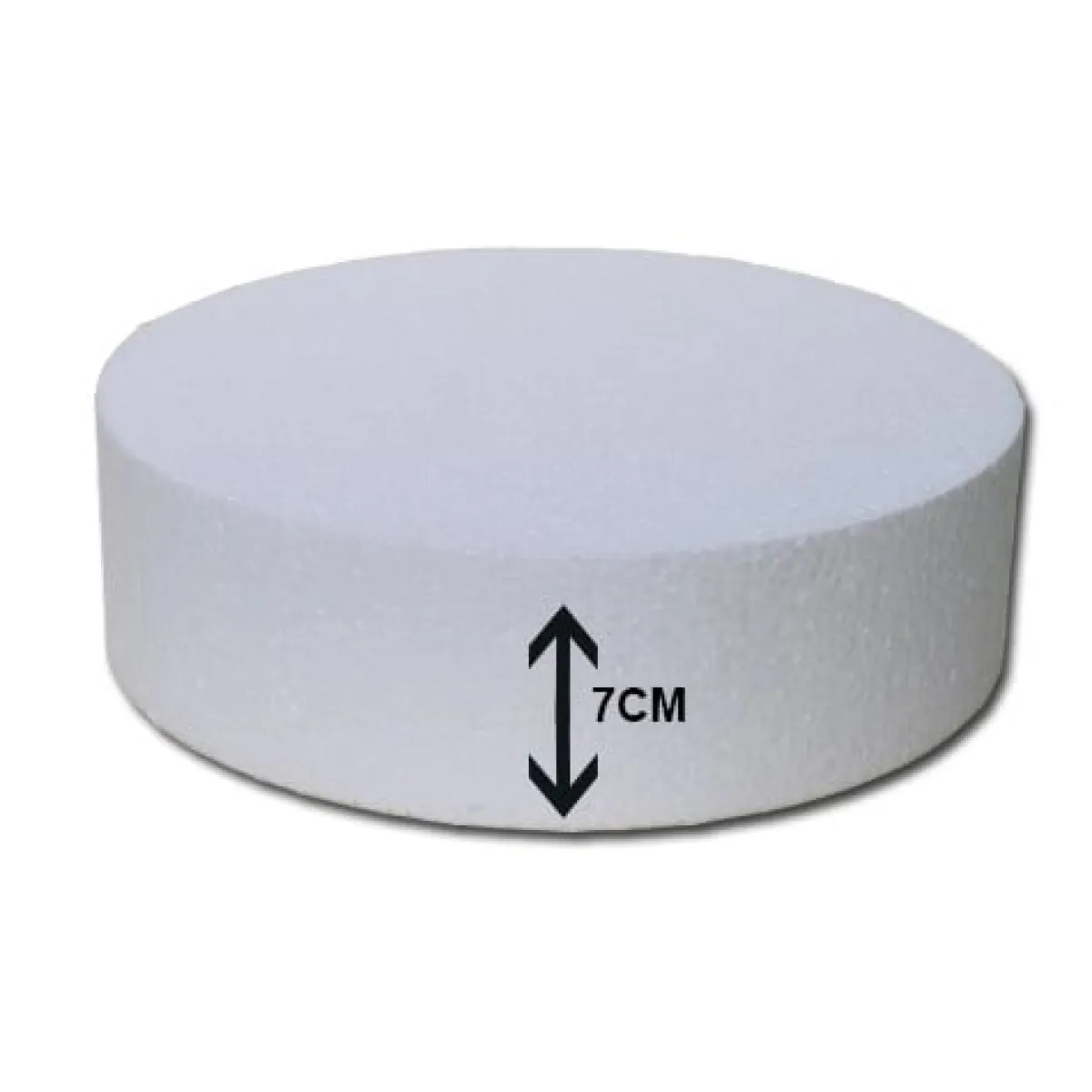 Taart Dummy rond 7cm -Ø10cm- New