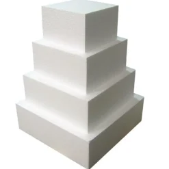 Taart Dummy vierkant 5cm - 7,5x7,5cm Clearance