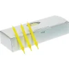 Overig Taartkaarsjes met houder 6cm 100st. Geel** Sale