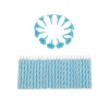 Overig Taartkaarsjes met houders Blauw 24st** New