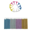 BrandNewCake Taartkaarsjes met houders Multi Glitter 24st Online