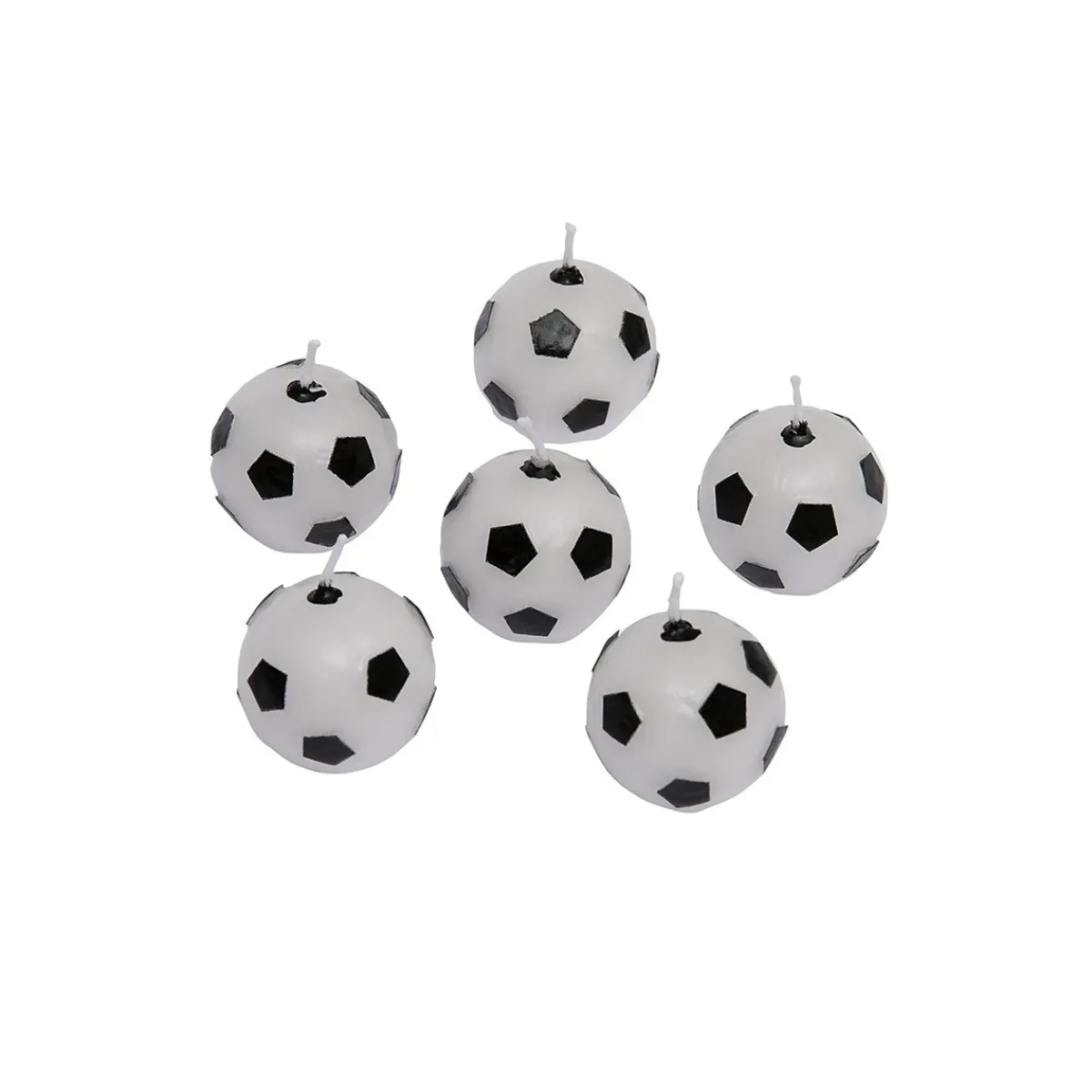 Overig Taartkaarsjes Voetbal 6st. Clearance