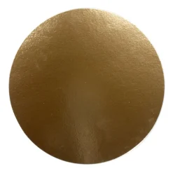 Taartkarton Goud/Wit Ø36cm per stuk Clearance