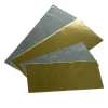 Overig Taartkarton Goud/Zilver Rechthoek 15,5 x 7,5 cm per stuk Hot