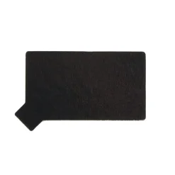 Overig Taartkarton Groen/Zwart met lip 5,5x9 cm per stuk Best