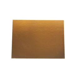 Overig Taartkarton Rechthoek Goud/Zwart 30x40cm per stuk New