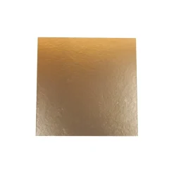 Overig Taartkarton Vierkant Goud/Zwart 16x16cm per stuk Sale