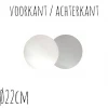 BrandNewCake Taartonderzetter Wit / Zilver Ø22cm 100st. Discount