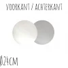 BrandNewCake Taartonderzetter Wit / Zilver Ø24cm 10st. Discount