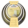 PME Taartpan Rond 7,5cm(h) Set/3 Hot
