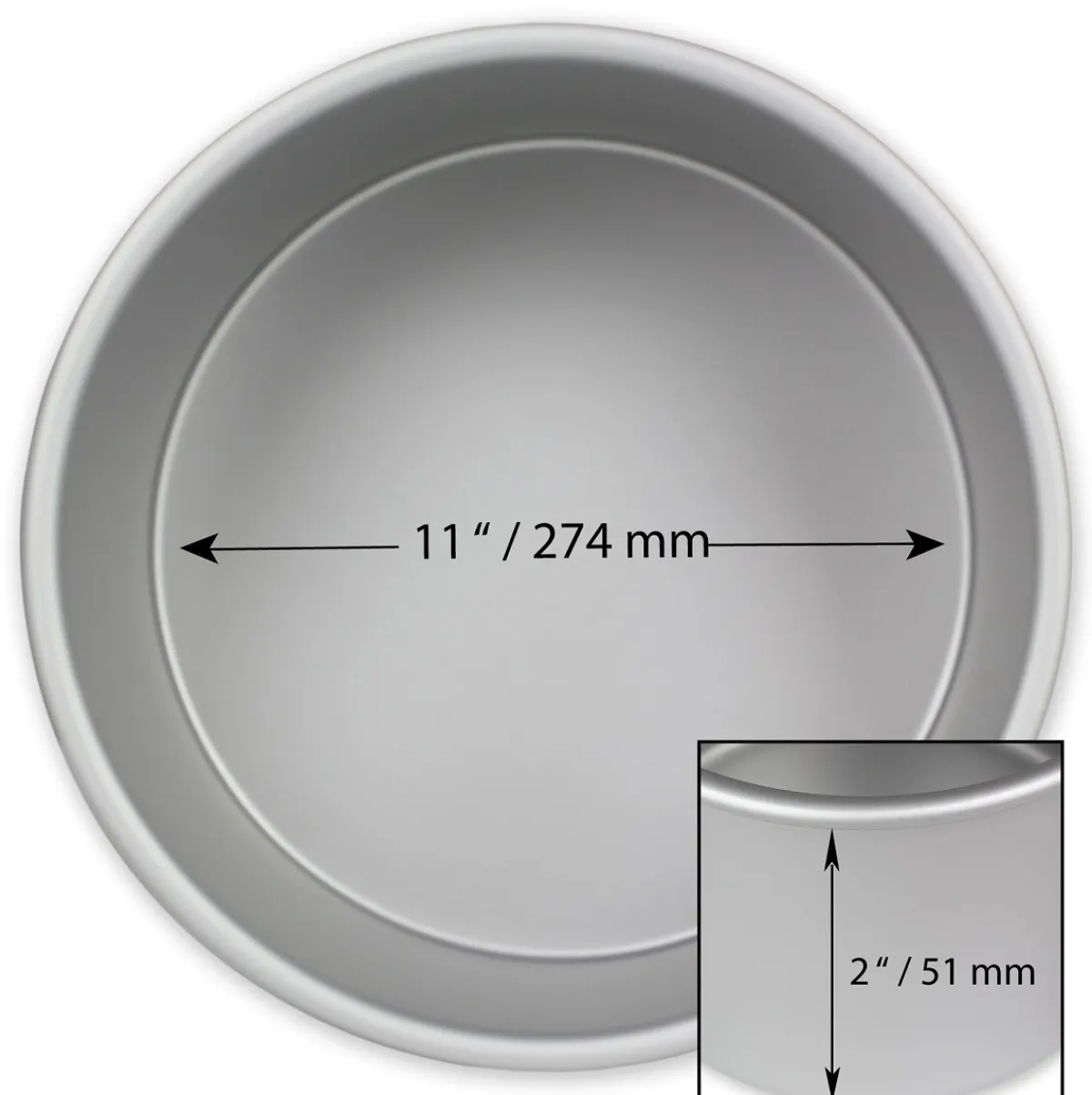 PME Taartpan rond Ø28 x 5cm Clearance