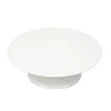 Overig Taartplateau Melamine Draaibaar Wit Ø32x10cm New