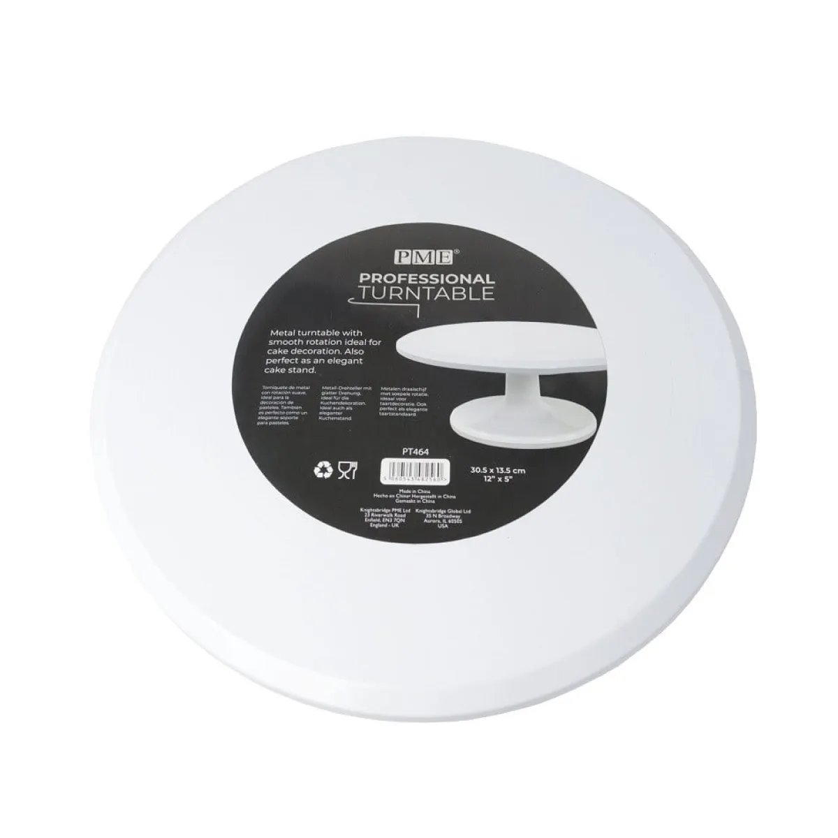 PME Taartplateau Draaibaar Professioneel 30x13,5cm Clearance