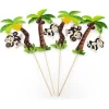 Overig Taartprikker Slingeraap in Palm 25cm 50st. Outlet