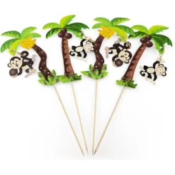 Overig Taartprikker Slingeraap in Palm 25cm 50st. Outlet
