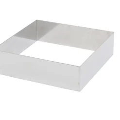 Overig Taartring RVS Vierkant 20x20x5cm Best