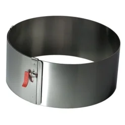 Overig Taartring Verstelbaar met Klem Ø18-30cm x 10cm Sale