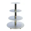 Overig Taartstandaard Aluminium New York 4 etages Clearance