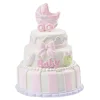 Overig Taarttopper Baby Girl Taart Polystone 7,5cm Clearance