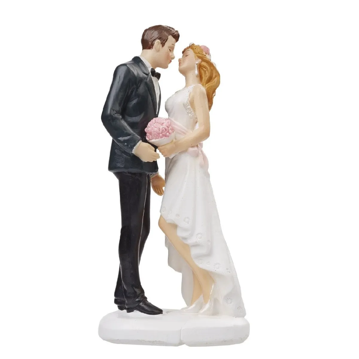 Overig Taarttopper Bruidspaar Kussend Polystone 12cm Online