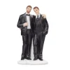 Overig Taarttopper Bruidspaar Mannen Polystone 11,5cm New