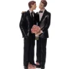 Taarttopper Bruidspaar Mannen Polystone 15cm Online