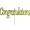 Culpitt Taarttopper Congratulations Goud 16x5cm** Online