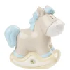 Overig Taarttopper Hobbelpaard Blauw Polystone 4,5cm Best
