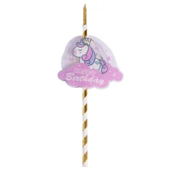 Overig Taarttopper Unicorn Happy Birthday** Sale