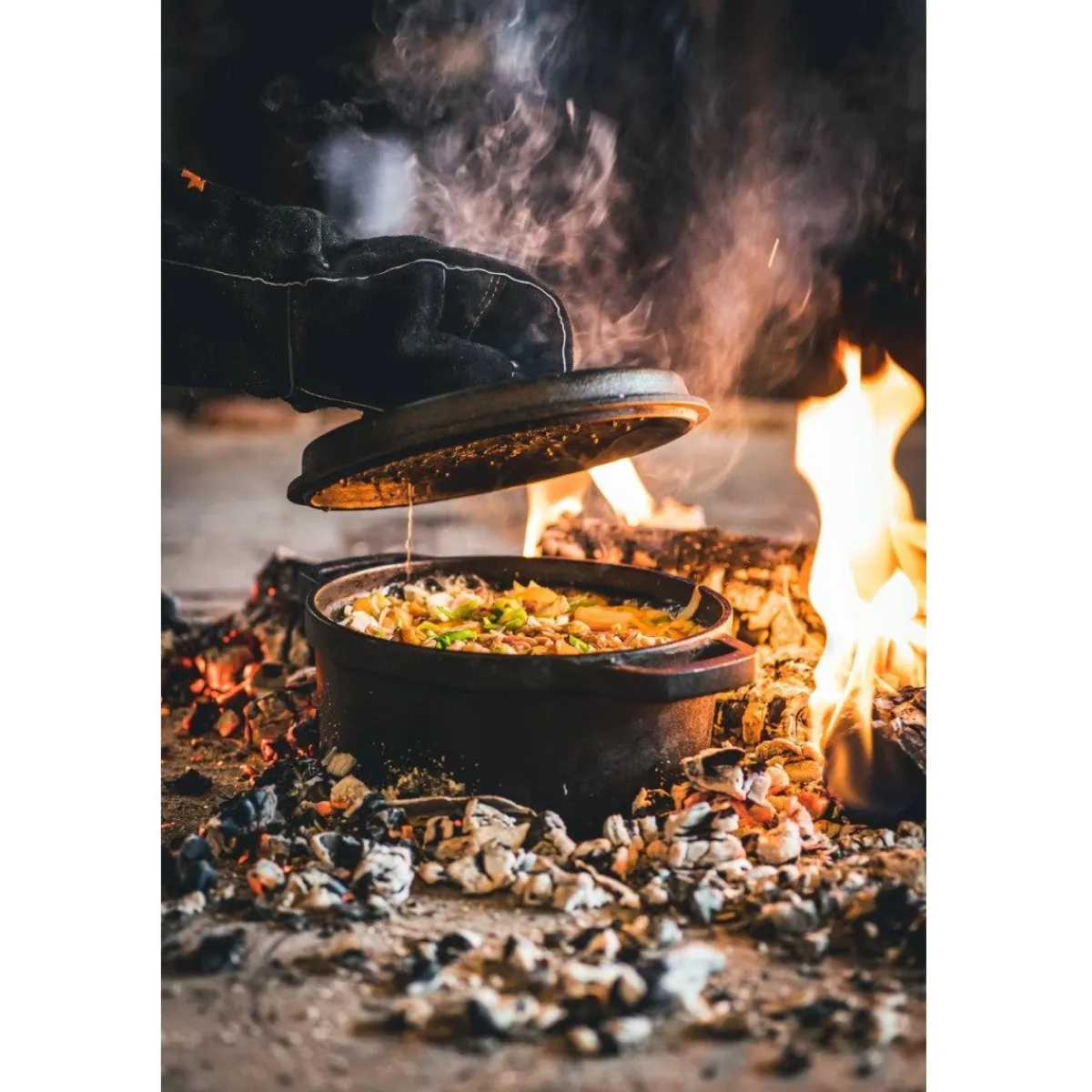 The Windmill BBQ Pan Gietijzer Ø22cm (2,8L)
