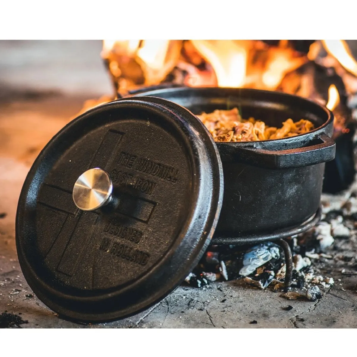 The Windmill BBQ Pan Gietijzer Ø20cm (2,1L) New