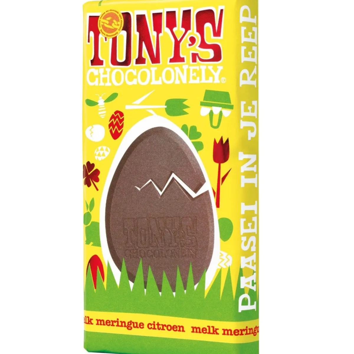 Overig Tony's Chocolonely Paasreep Melk / Meringue / Citroen 180g