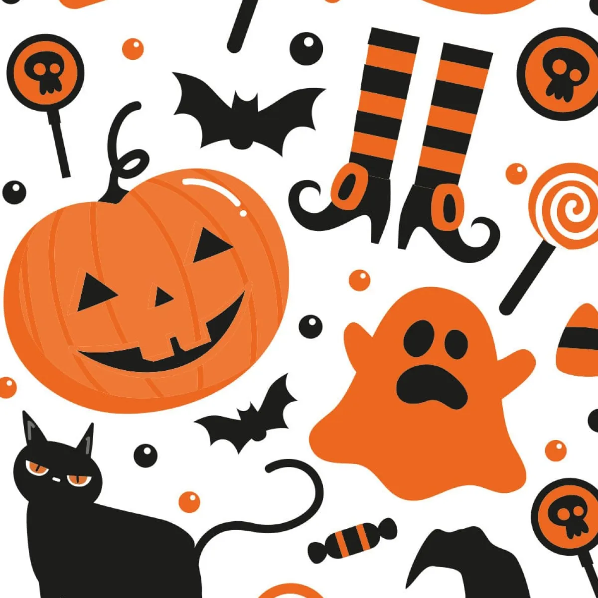 Decora Traktatiezakjes Halloween 12,5x3x24(h)cm 20 stuks** Best