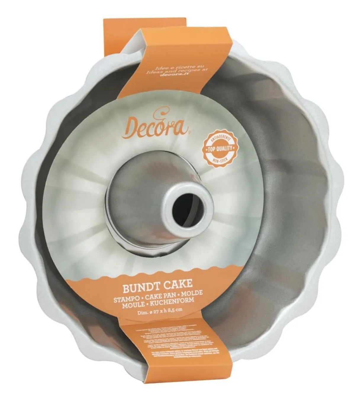 Decora Tulband Bakvorm Ciambellone Ø27x8,5 (h) cm Outlet