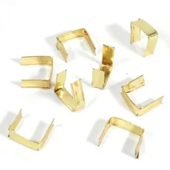 Overig U-Clips Goud 1000 stuks Sale
