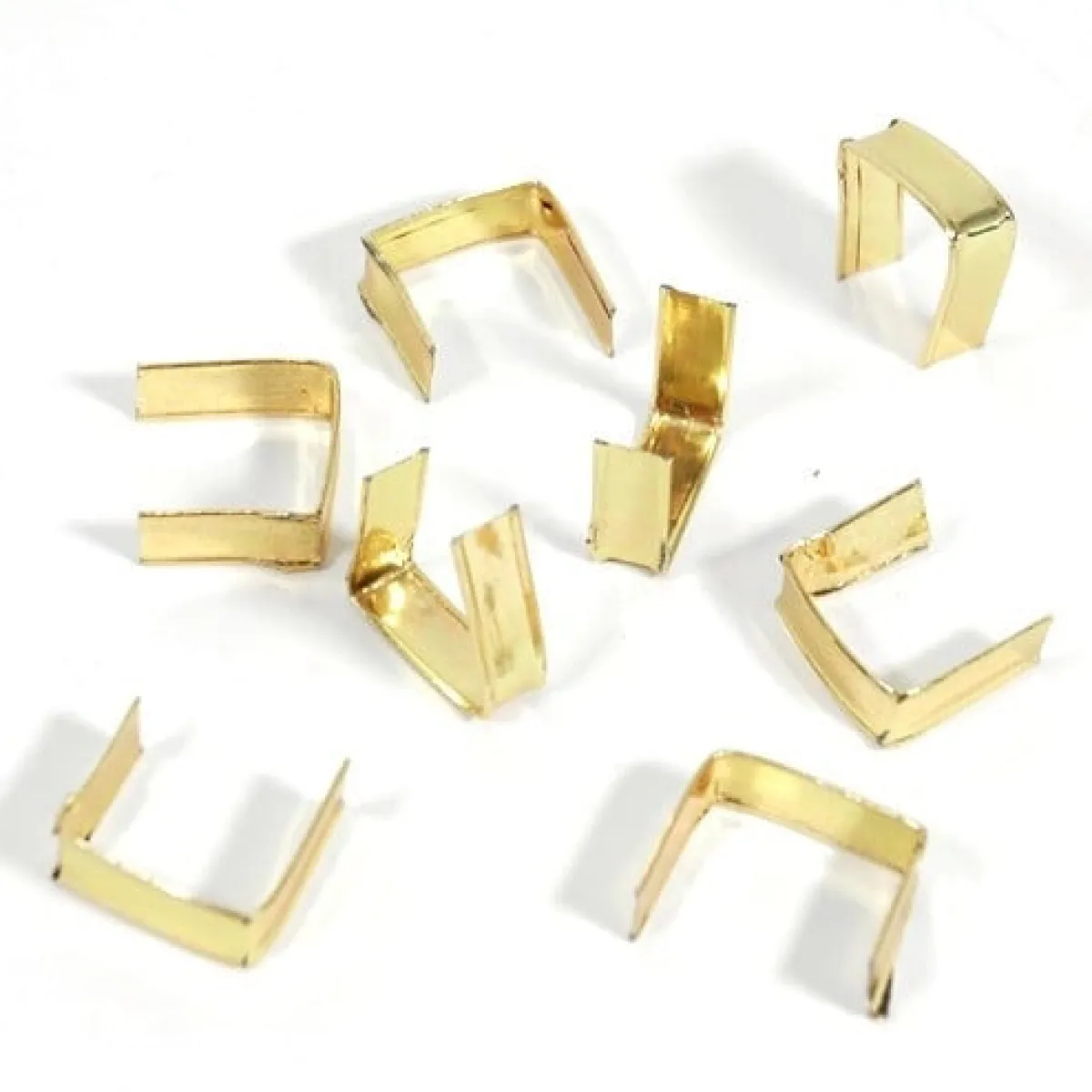 Overig U-Clips Goud 1000 stuks Sale