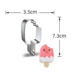 Happy Sprinkles Uitsteker RVS IJslolly